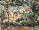 Pierre-Auguste Renoir (1841 - 1919) Die Gärten von Montmartre mit Blick auf Sacr-Coeur im Bau, 1896